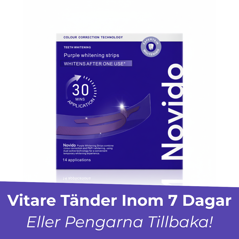 Tandblekningsremsor